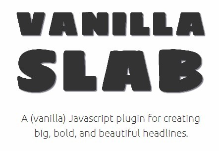 Vanilla Slab